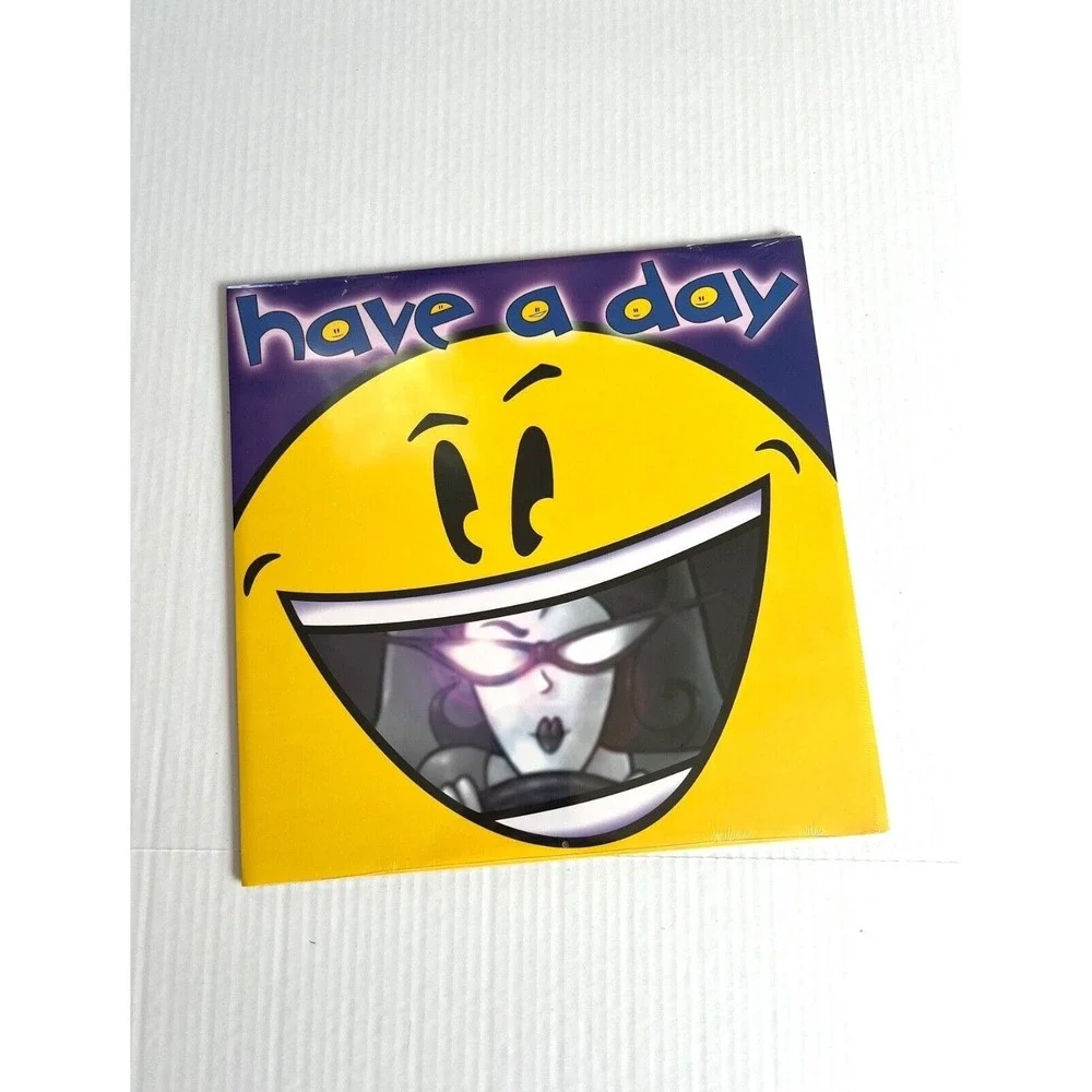 Have a Day Retro 2003 Smiley Faces Collection Wall Art 12 Month Calendar Sealed